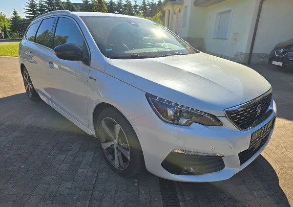 Peugeot 308 cena 48900 przebieg: 144000, rok produkcji 2019 z Rzeszów małe 407